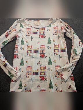 The Beaufort Bonnet Company Kids Long Sleeve Christmas Shirt